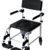 Shower Chair & Commode with 5" Castor Wheels (55cm Seat Width)