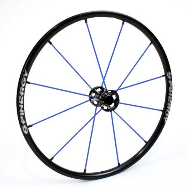 24" Spinergy LX Wheel - Black Rim, Black Hub, 12 Spokes - Image 7