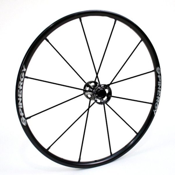 24" Spinergy LX Wheel - Black Rim, Black Hub, 12 Spokes - Image 6