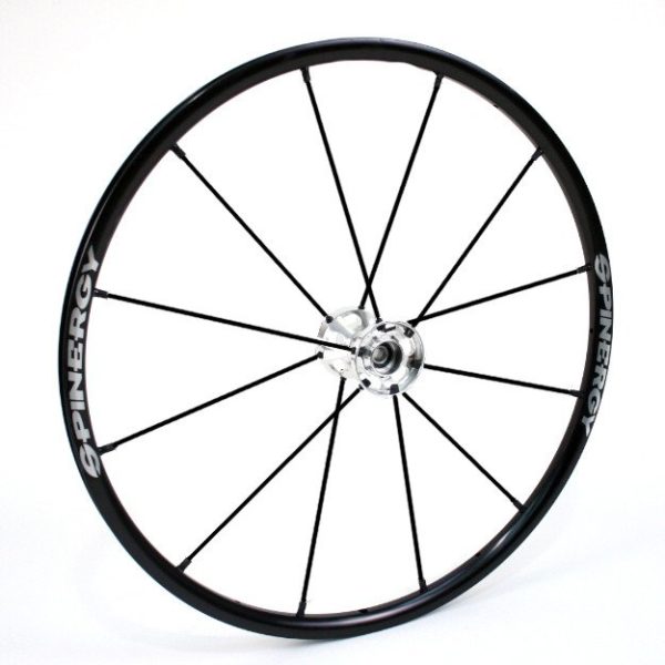 24" Spinergy LX Wheel - Black Rim, Black Hub, 12 Spokes - Image 5